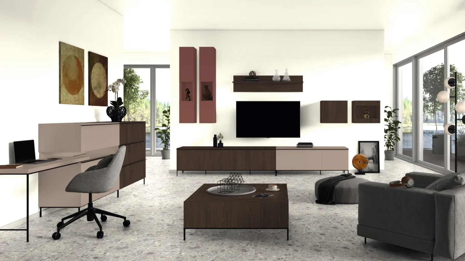 Dark Brown Casella Oak