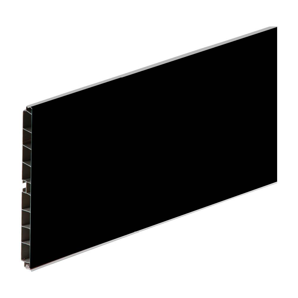 Zocalo PVC laminado negro